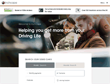 Tablet Screenshot of inchcape.co.uk